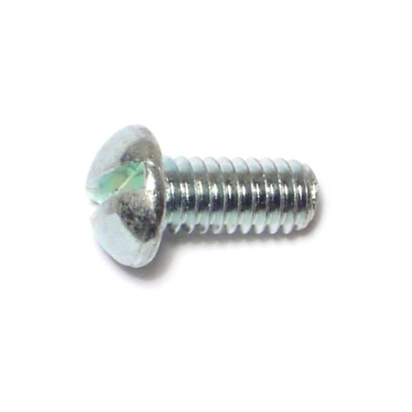 Midwest Fastener #8-32 x 3/8 in Slotted Round Machine Screw, Zinc Plated Steel, 60 PK 61761 - main